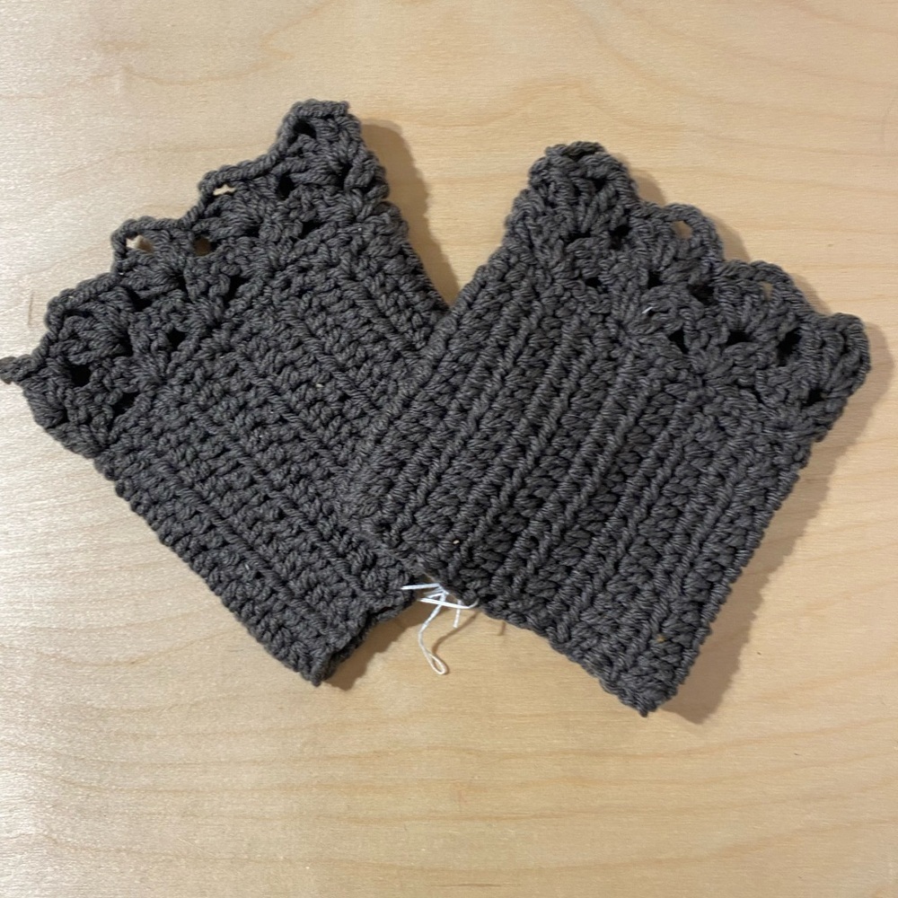 Handmade Crochet Boot Covers (FC)